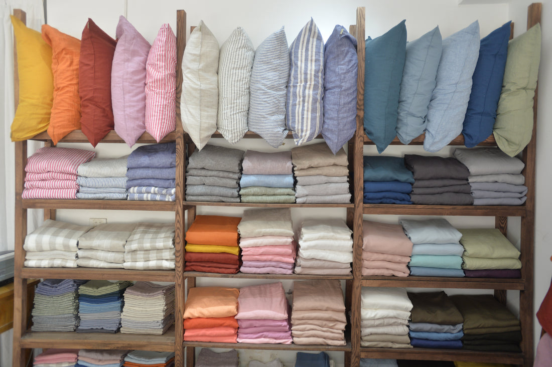 linen bedding