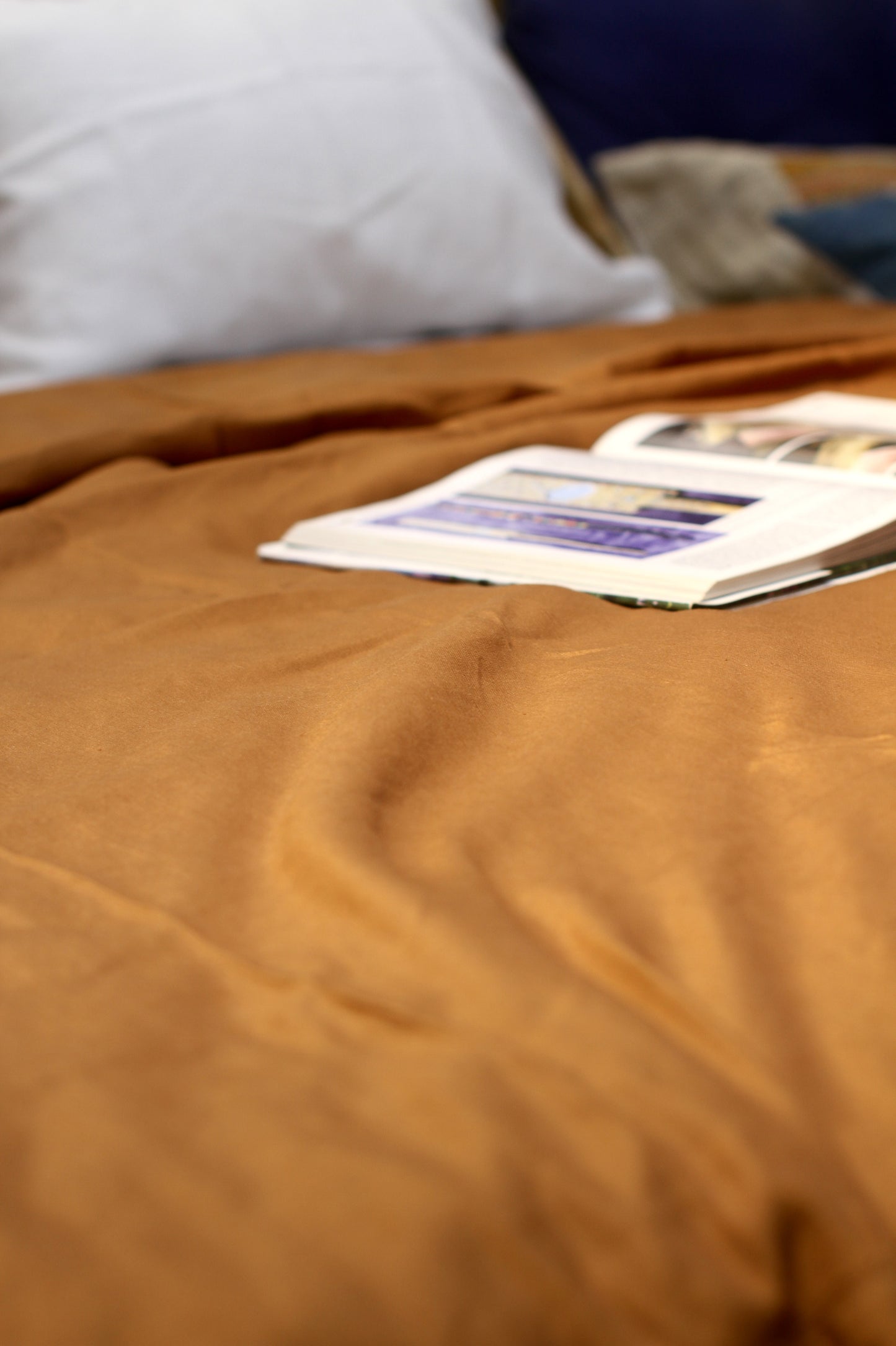 Light Bronze Linen Bedding Sets 4 pieces