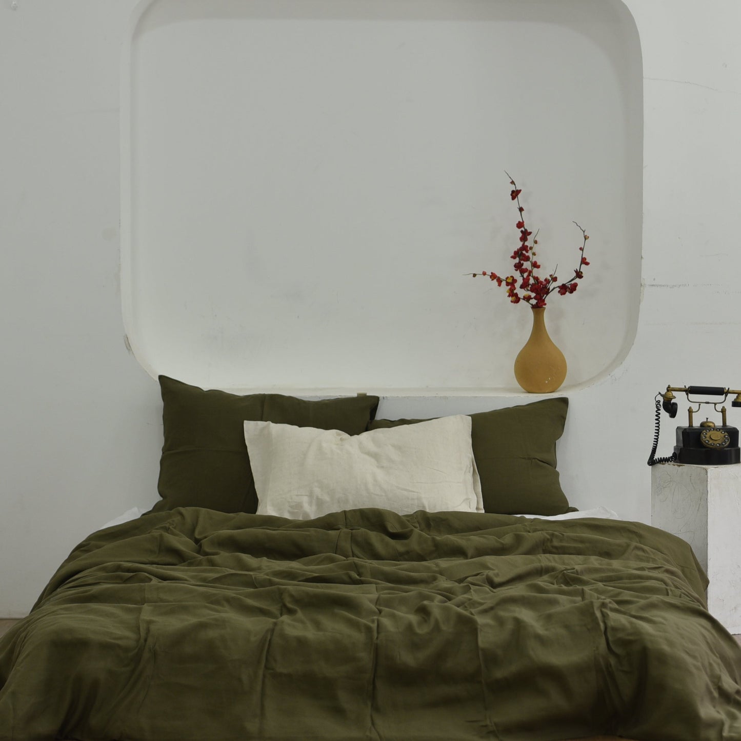 Seaweed Bamboo Linen Sheet Sets - 19