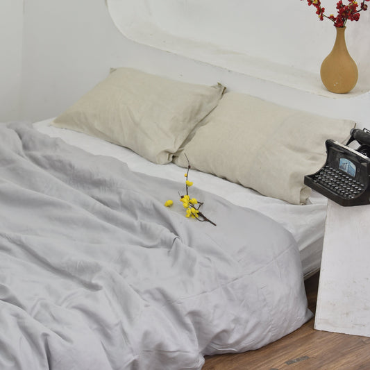 Rice Bamboo Linen Bedding Sets