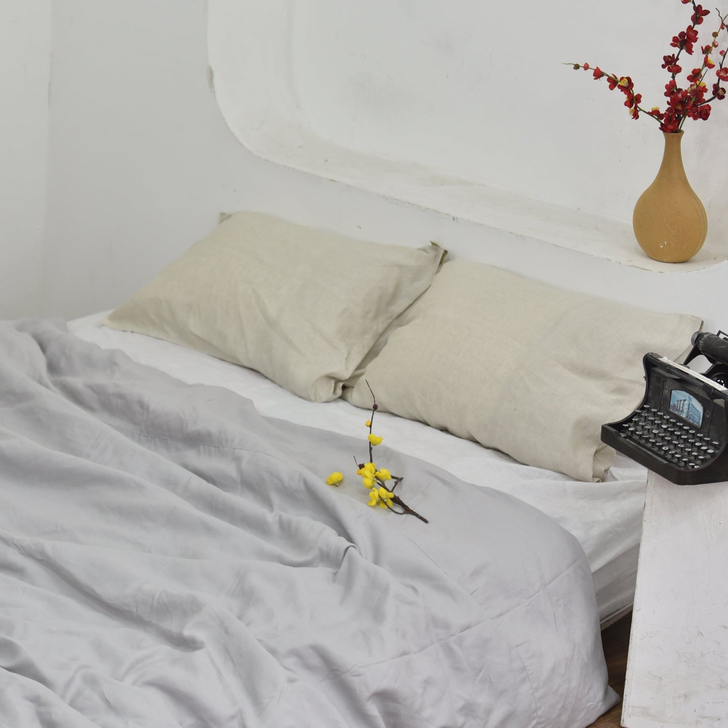 Trout Bamboo Linen Duvet Cover Sets