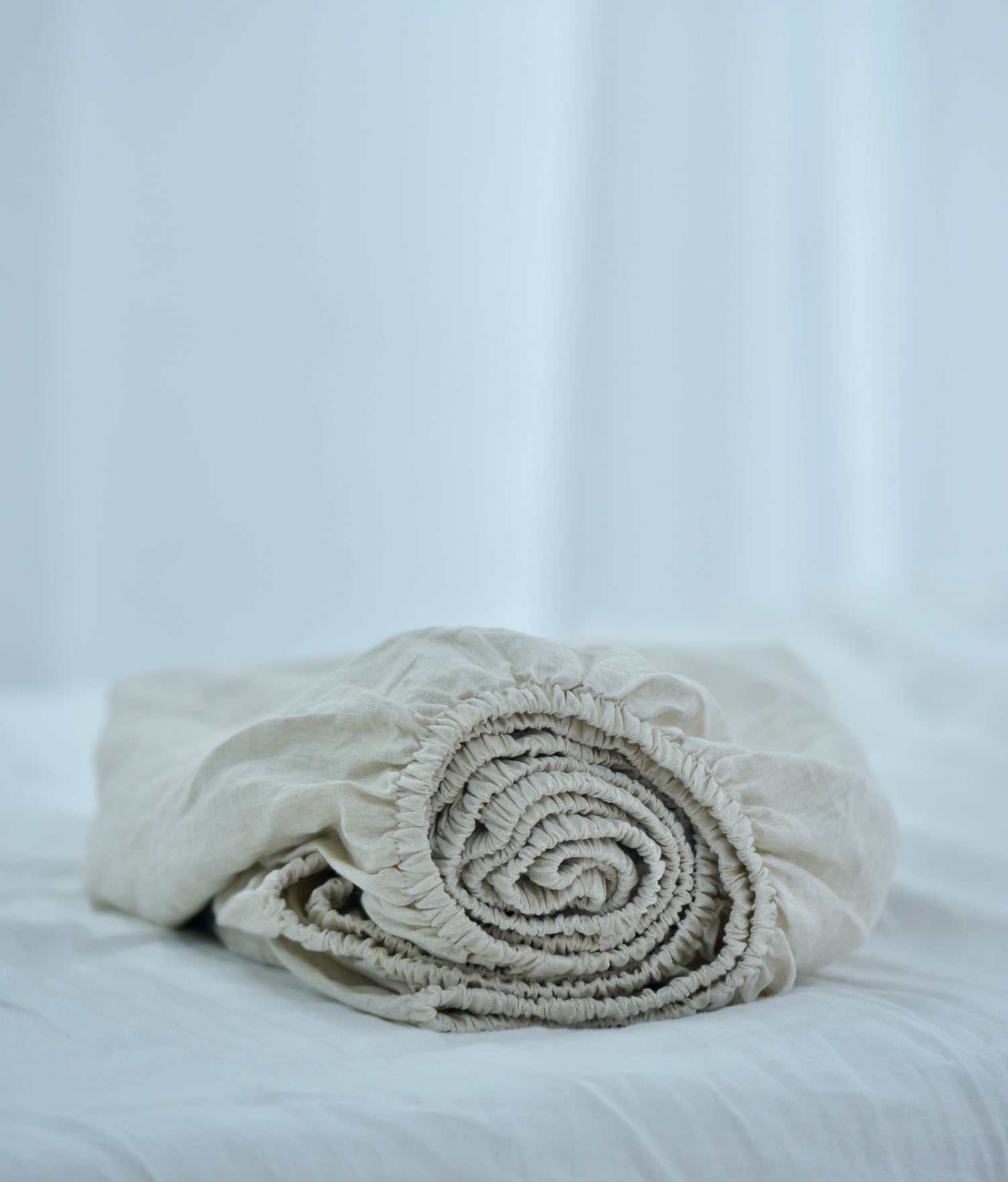 French Linen Bed Sheet