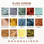 Peach French Linen Duvet Cover - Peach 01