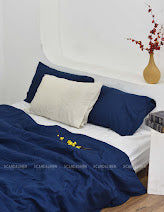 Berry Bamboo Linen Duvet Cover Set – 4-Piece | 45% Linen 55% Bamboo Rayon