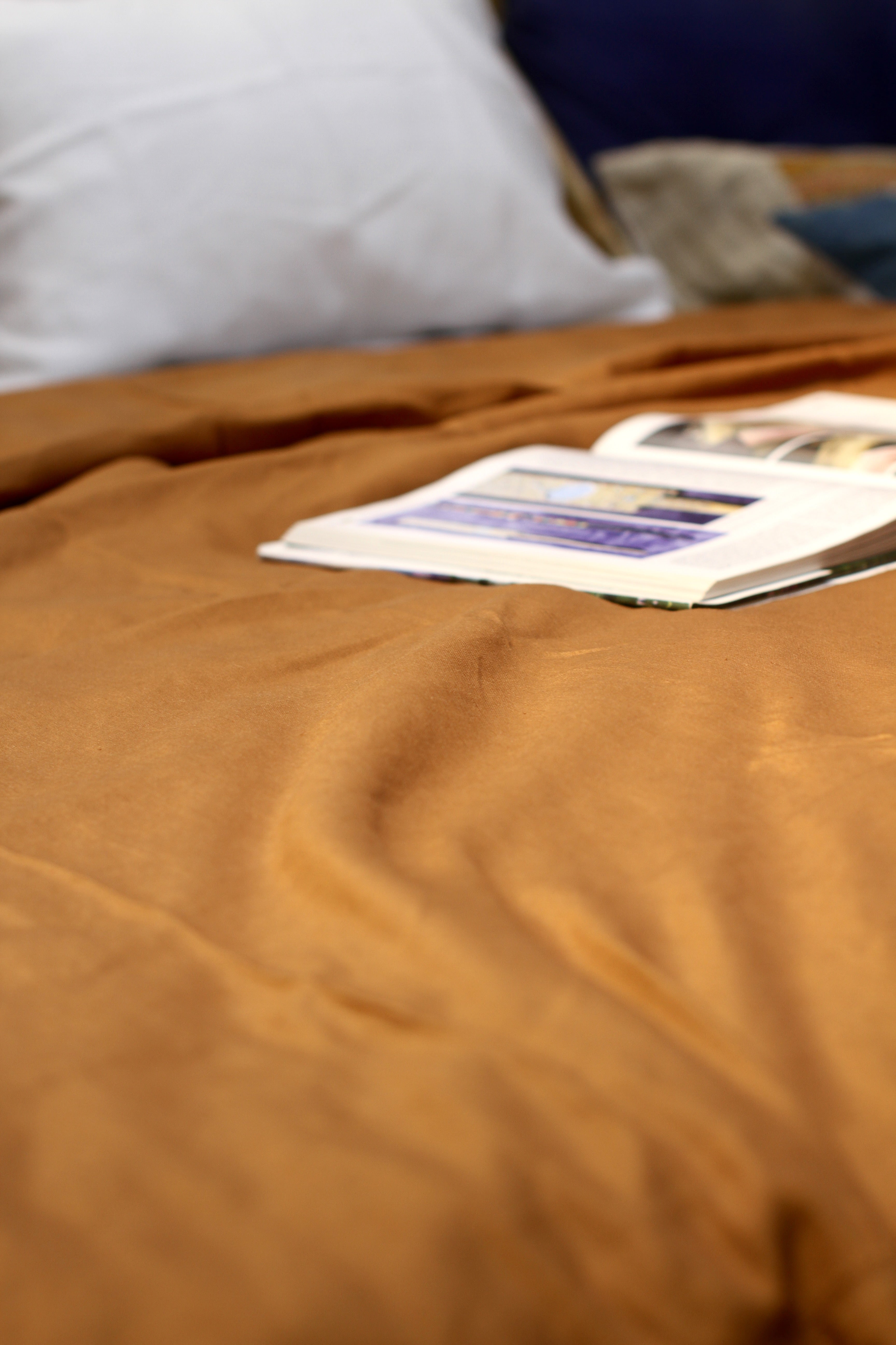 Light Bronze Linen Bedding Sets 4 pieces