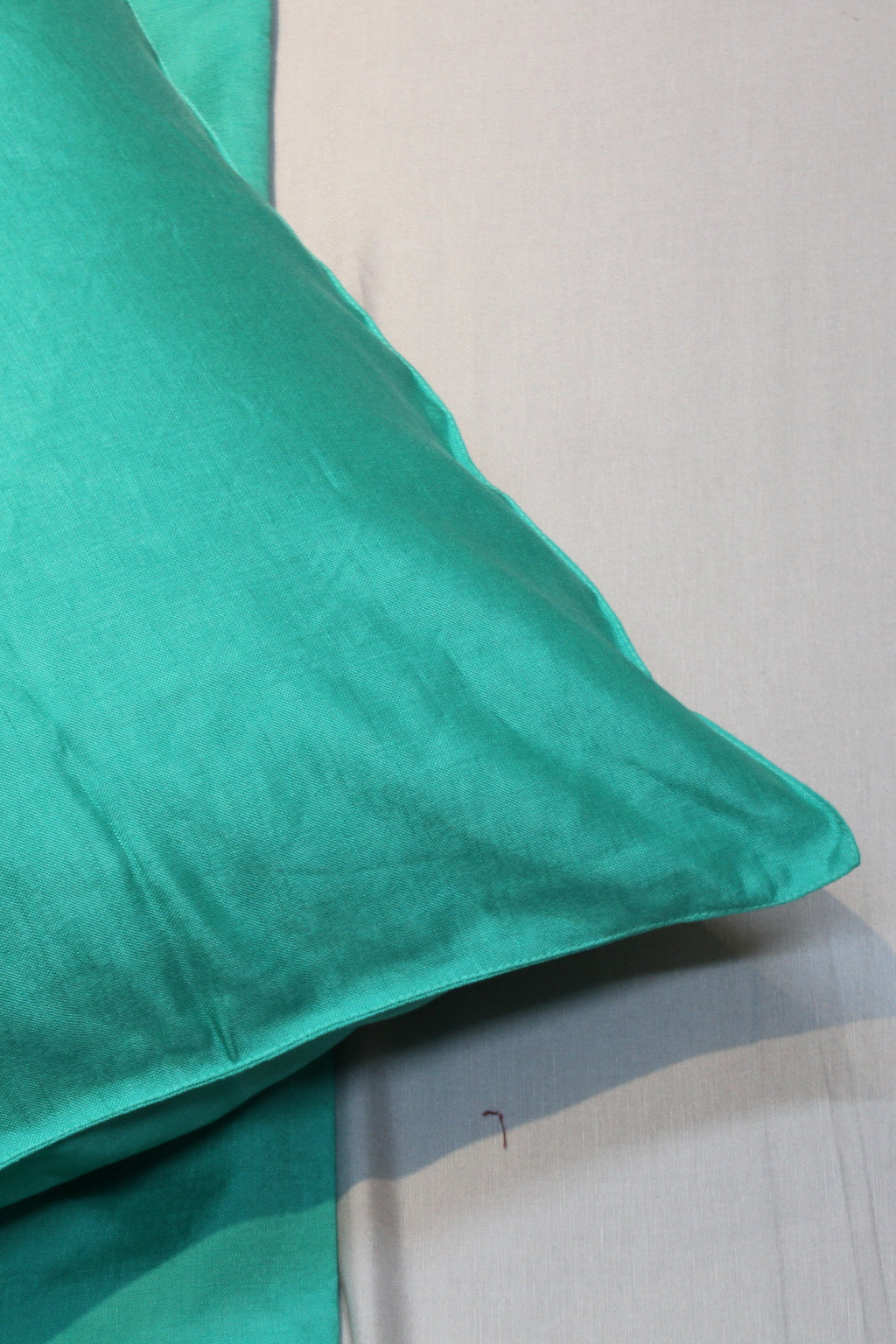 Turquoise Linen Bamboo Bedding Sets 4 pieces