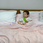 Peach French Linen Duvet Cover - Peach 01