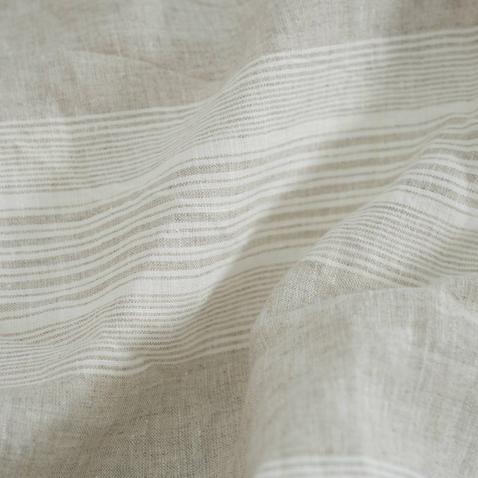 Big Striped French Linen Duvet Cover - Yarn Dyeing 61
