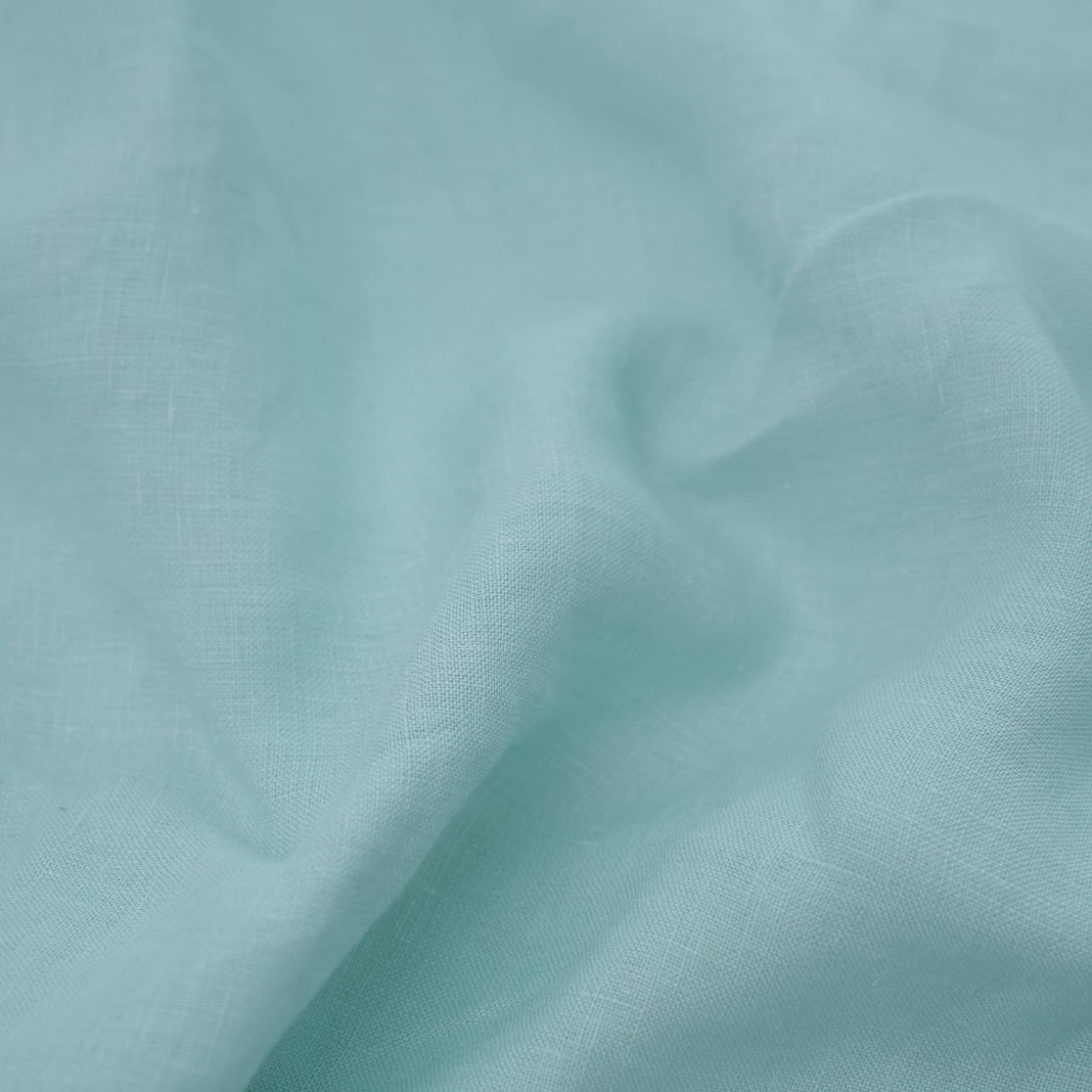 Mint French Linen Duvet Cover+2 Pillowcases Set - Plain Dyeing 32