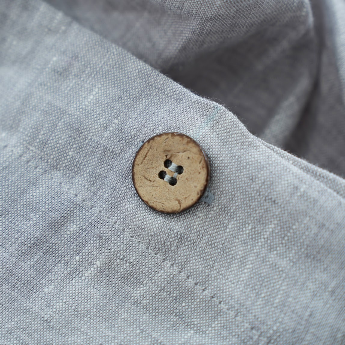 Gray French Linen Duvet Cover - Gray 40