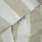 Flax Striped French Linen Duvet Cover - Yarn Dyeing 57