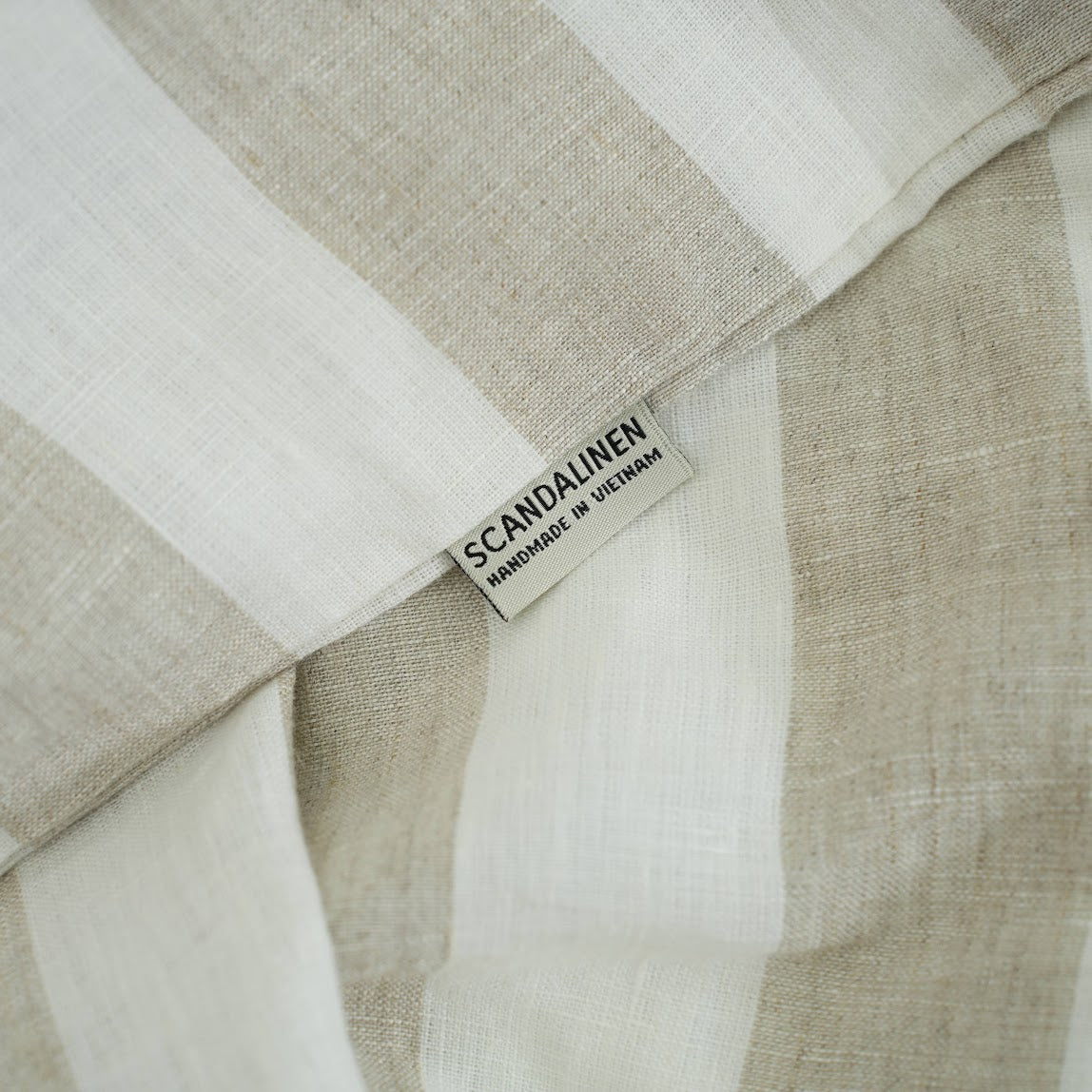 Flax Striped French Linen Duvet Cover - Yarn Dyeing 57
