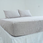 Striped French Linen Duvet Cover - Yarn Dyeing 49