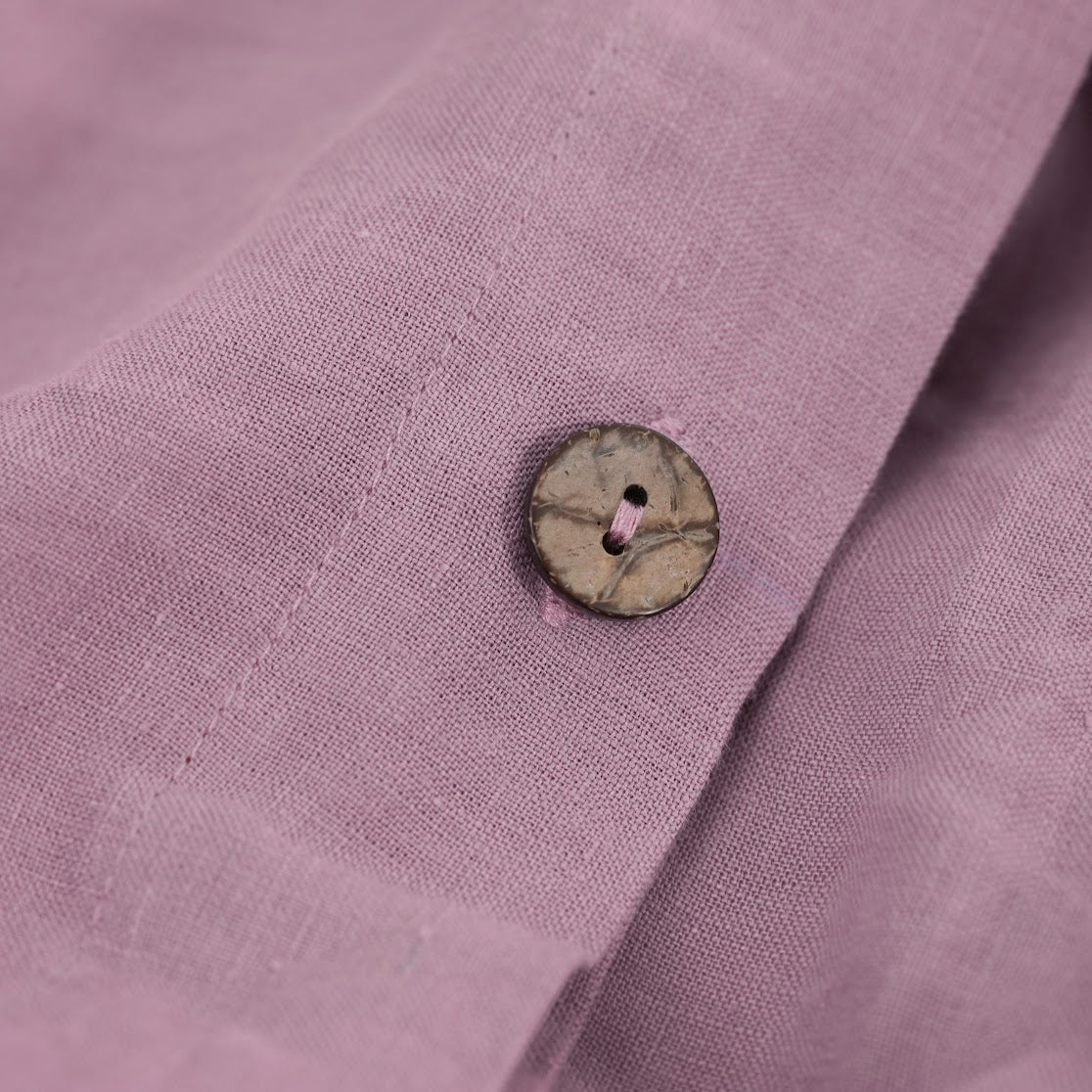 Purple French Linen Duvet Cover - Plain Dyeing 04