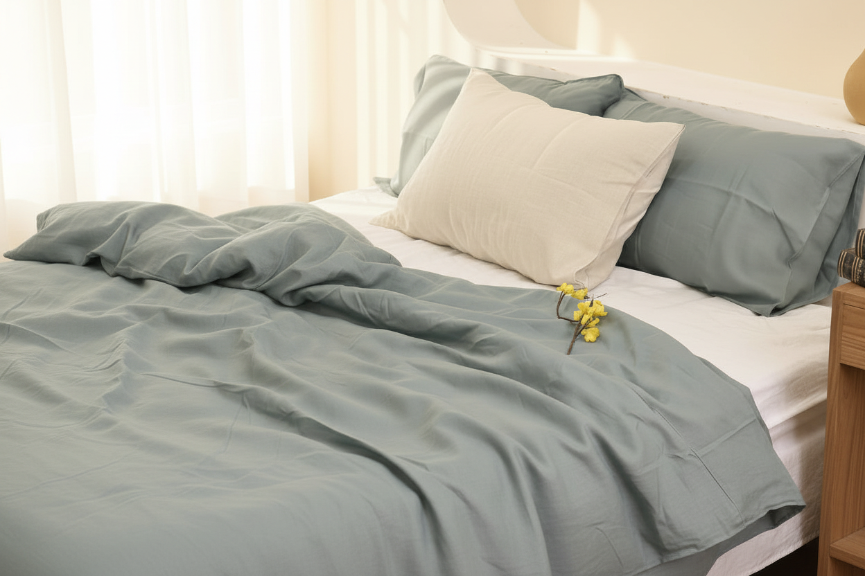 Aegean Linen Relaxed Bed