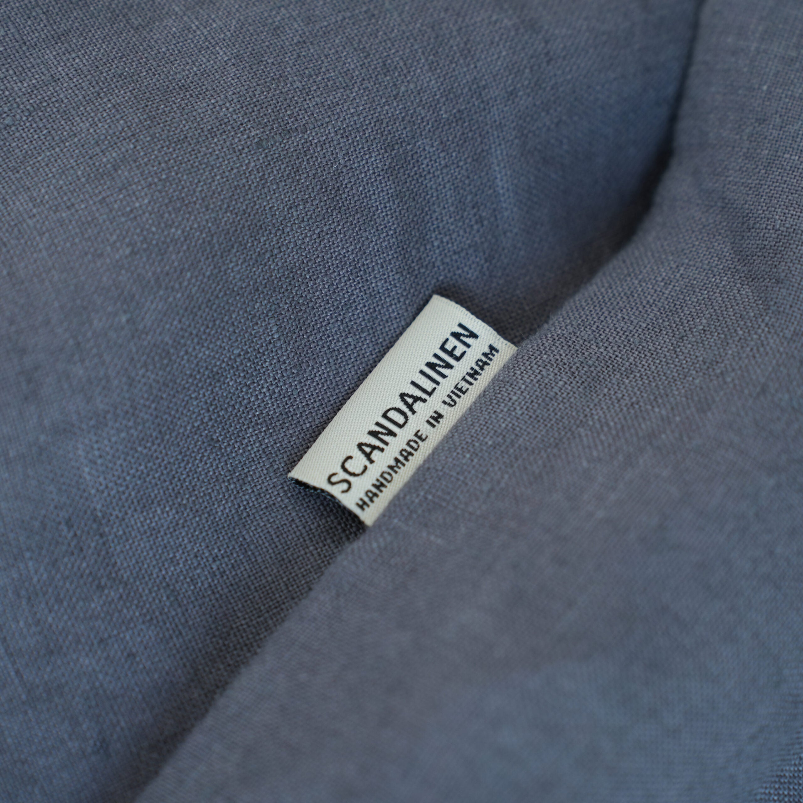 Dark French Linen Top Sheet | 100% Linen Flat Sheet