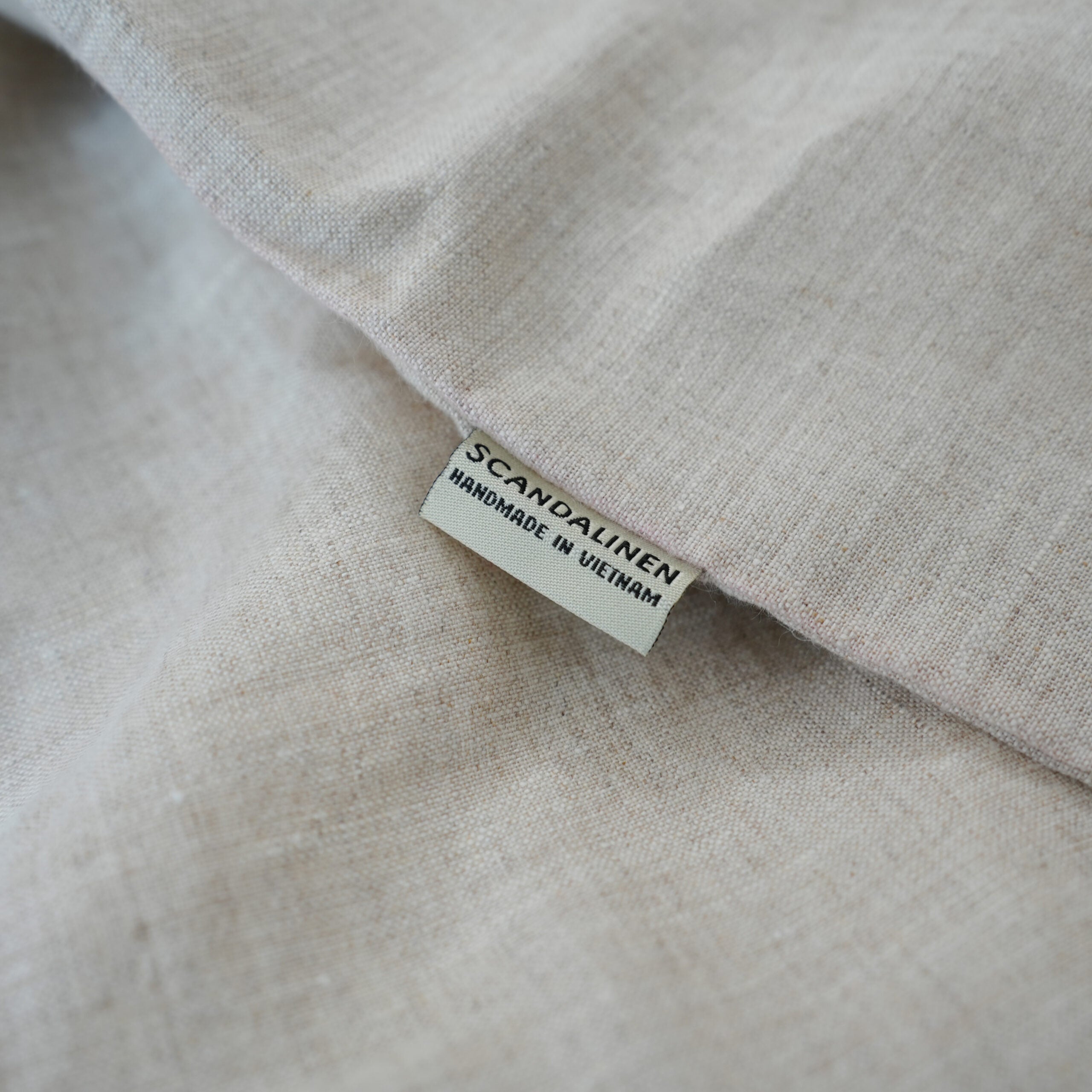 Flax French Linen Duvet Cover+2 Pillowcases Set - Plain Dyeing 07