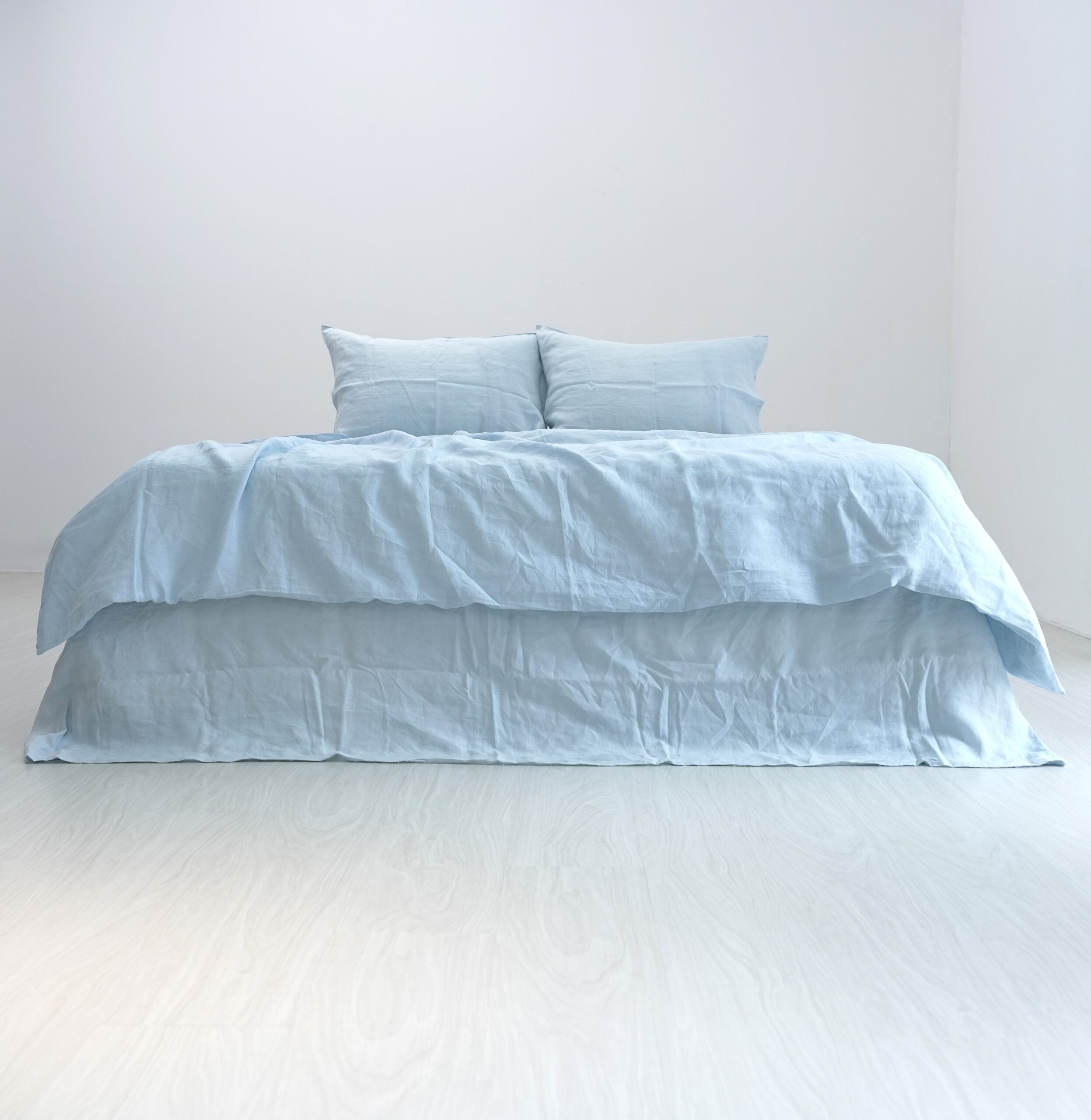 Sky French Linen Pillowcase