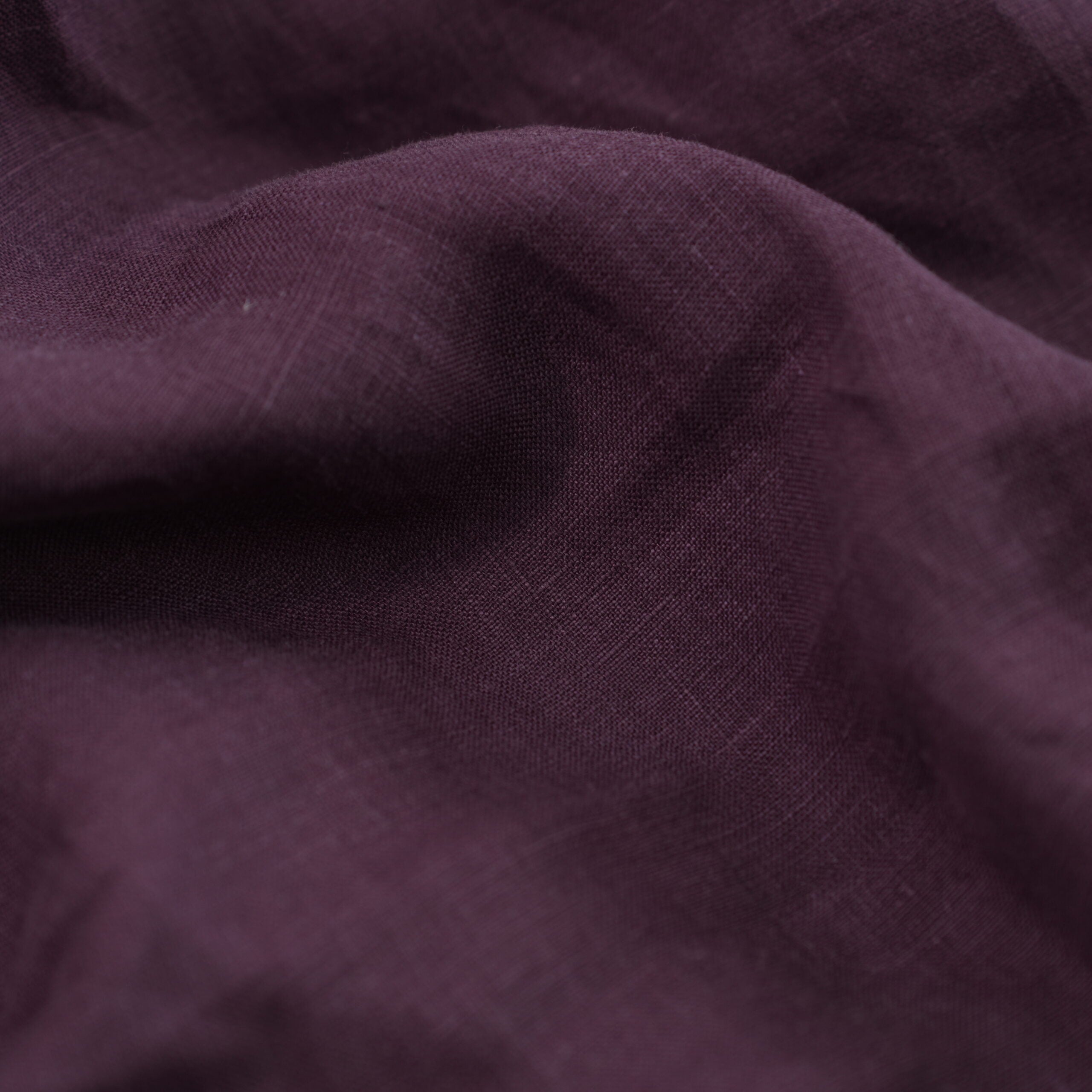 Violet Purple French Linen Fitted Sheet | Handmade