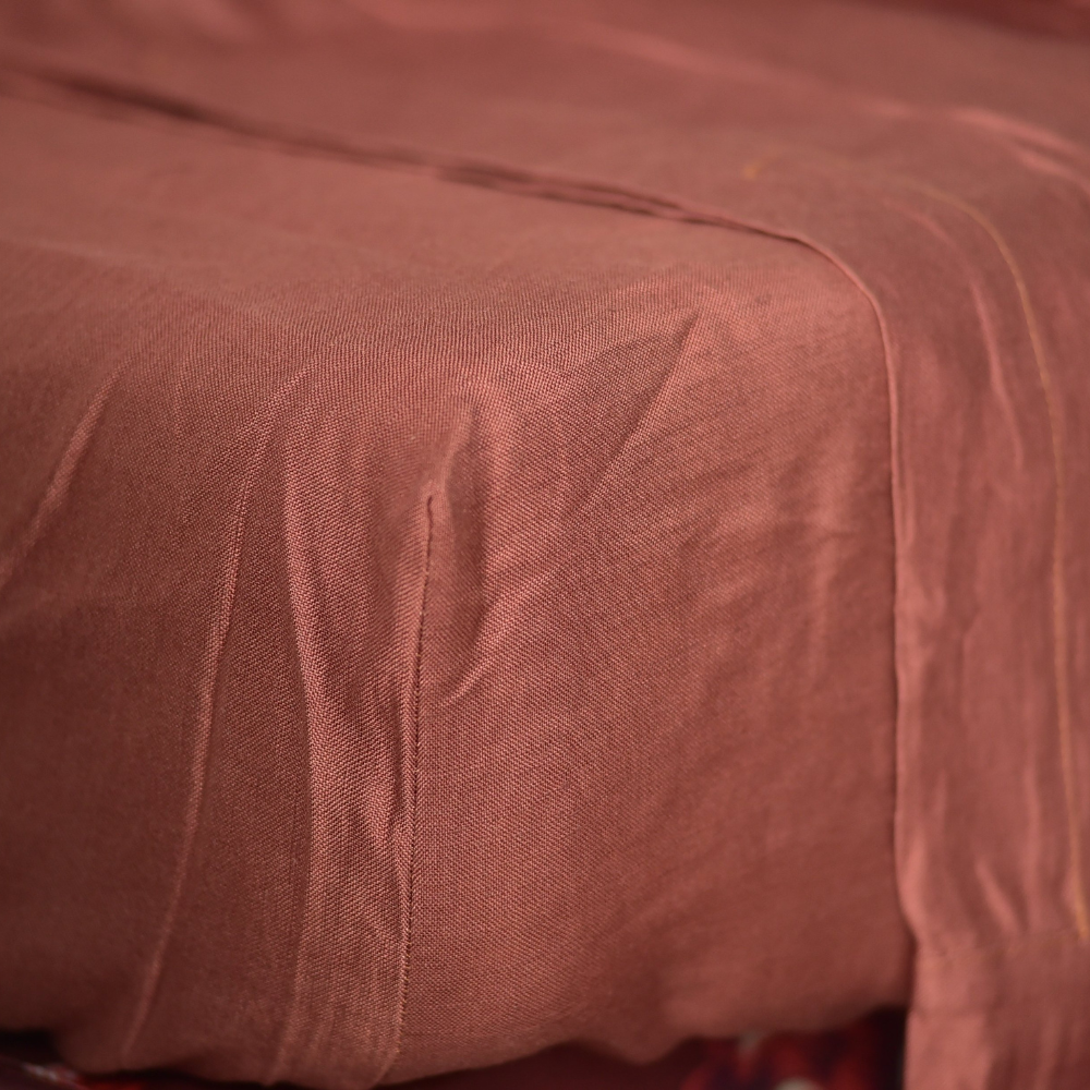 Brick Bamboo Linen Bedding Sets