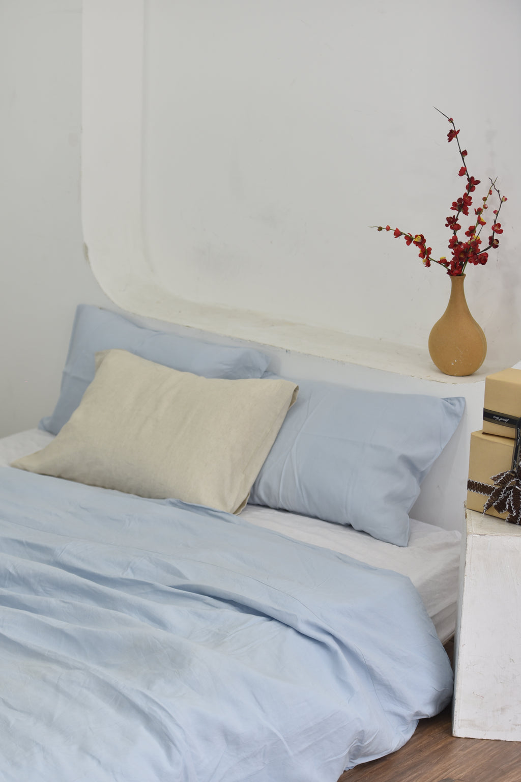 Baby Bamboo Linen Duvet Cover