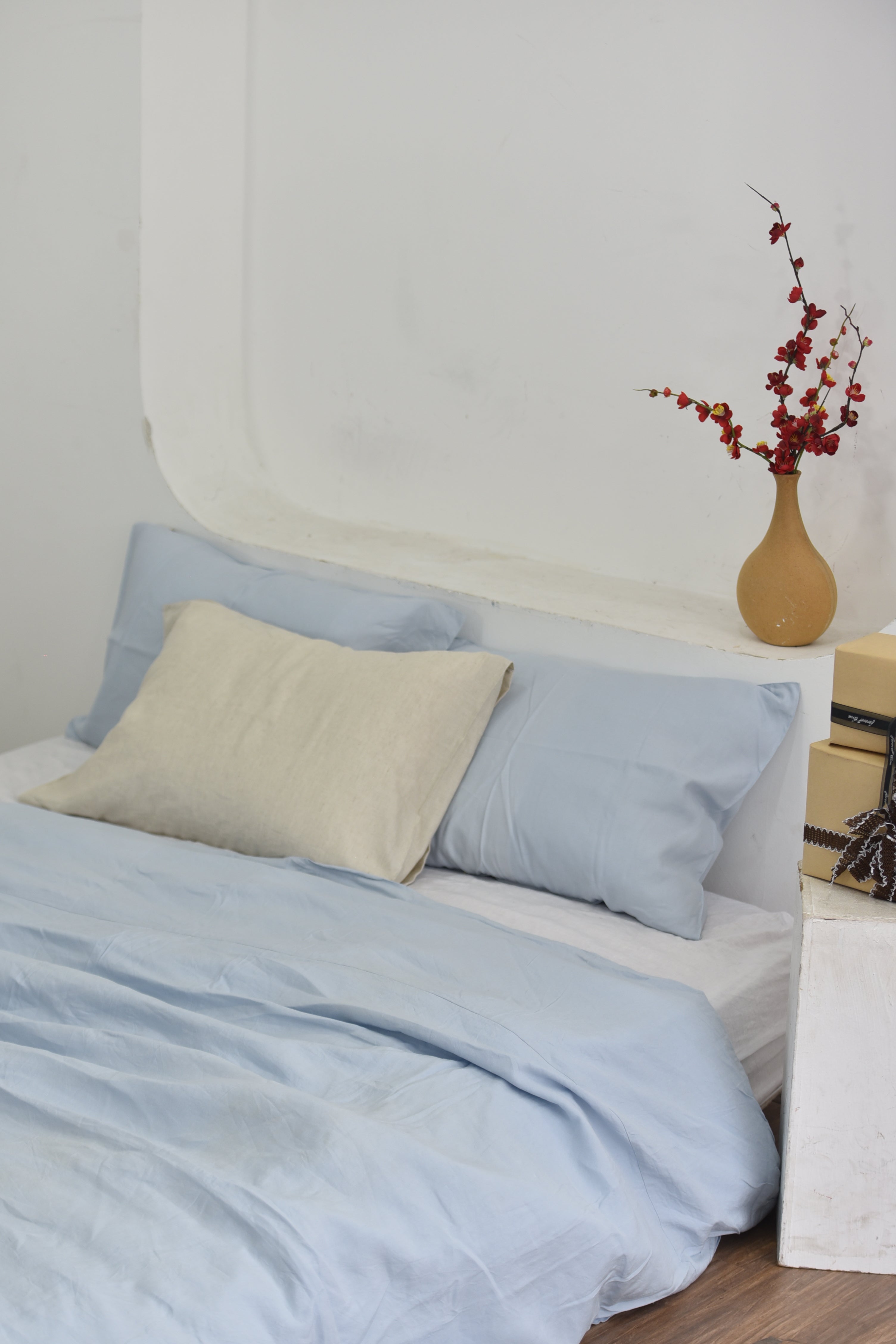 Baby Bamboo Linen Duvet Cover