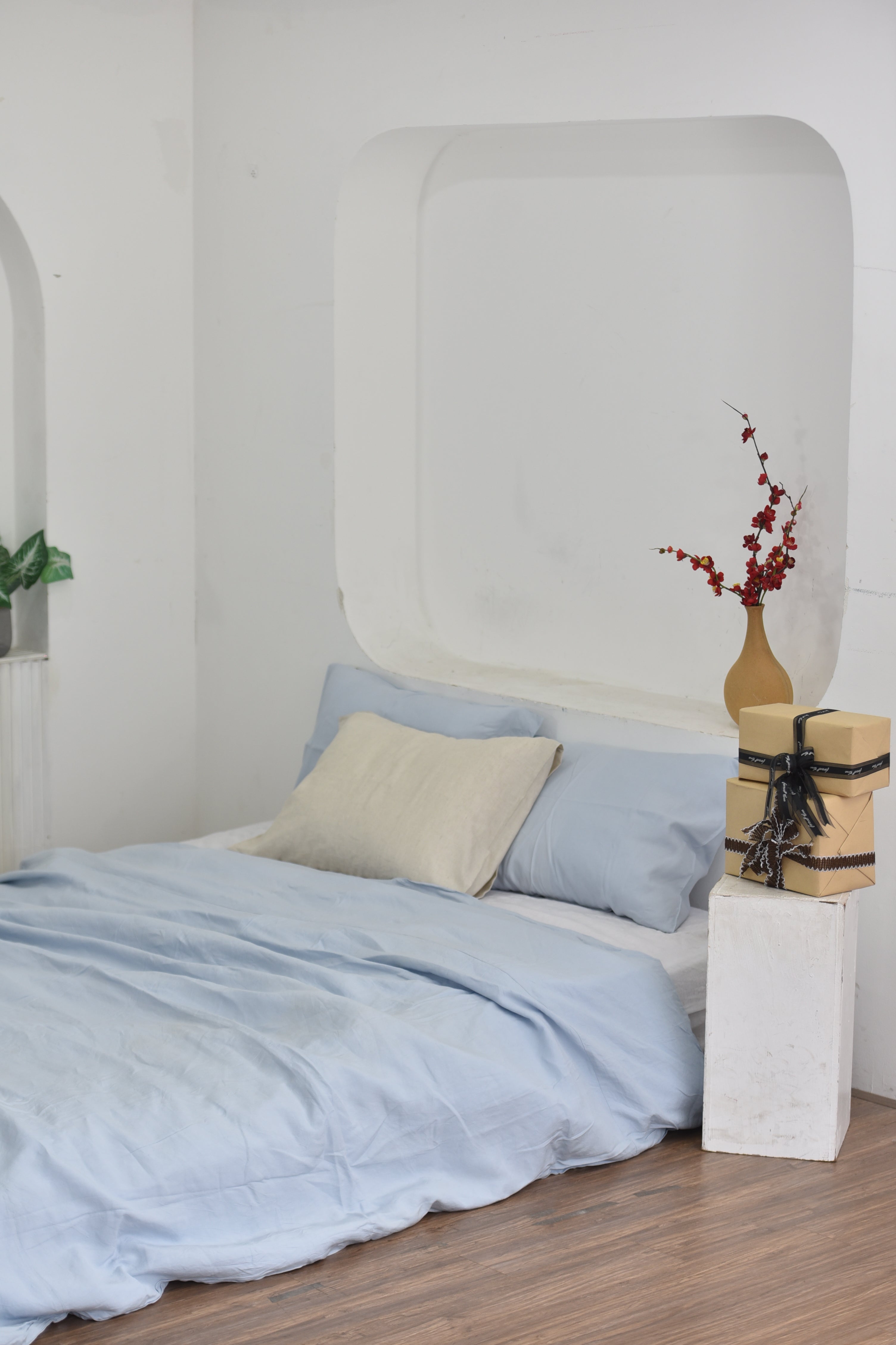 Baby Bamboo Linen Duvet Cover