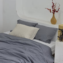 Load image into Gallery viewer, Denim Bamboo Linen Bedding Sets
