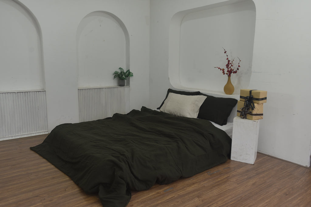 Juniper Bamboo Linen Bedding Sets