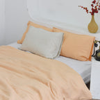 Cantaloupe Bamboo Linen Bedding Sets