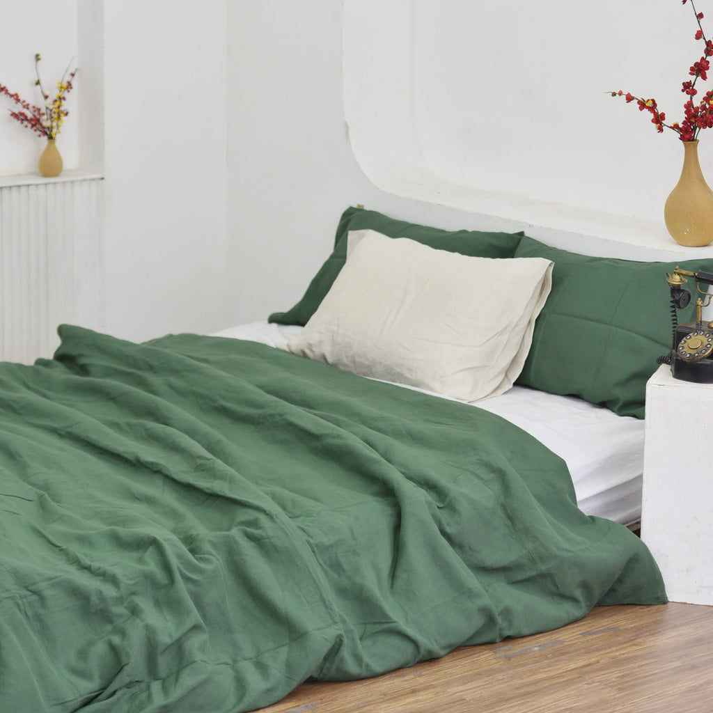 Pine Bamboo Linen Bedding Sets