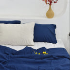 Berry Bamboo Linen Bedding Sets