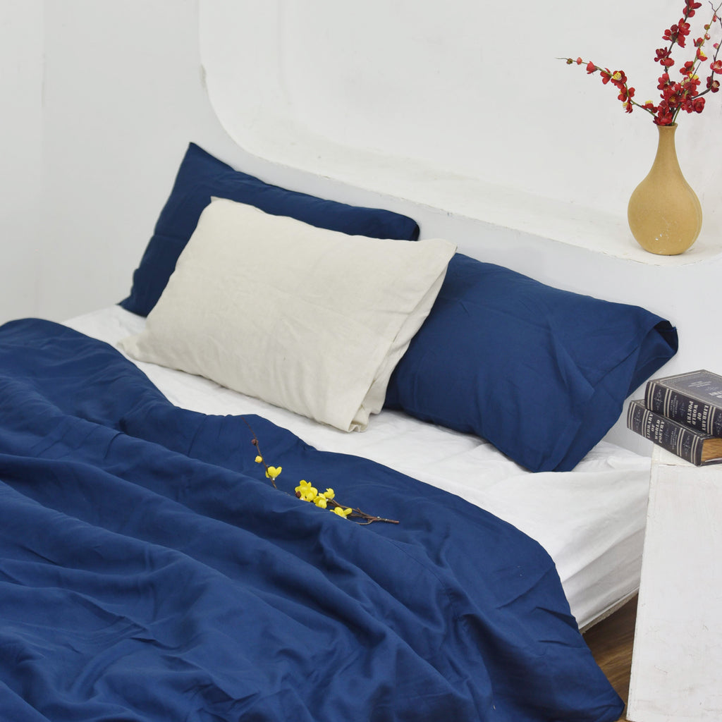 Berry Bamboo Linen Bedding Sets