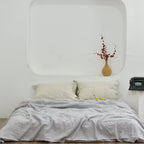 Smoke Bamboo Linen Sheet Sets - 48