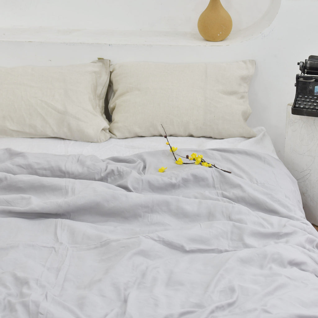 Rice Bamboo Linen Bedding Sets