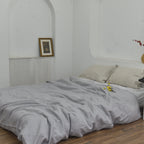 Smoke Bamboo Linen Sheet Sets - 48