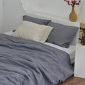 Denim Bamboo Linen Duvet Cover Sets
