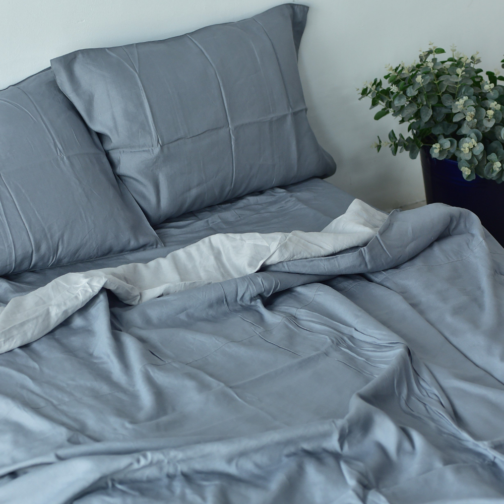 Flint Bamboo Linen Pillowcases