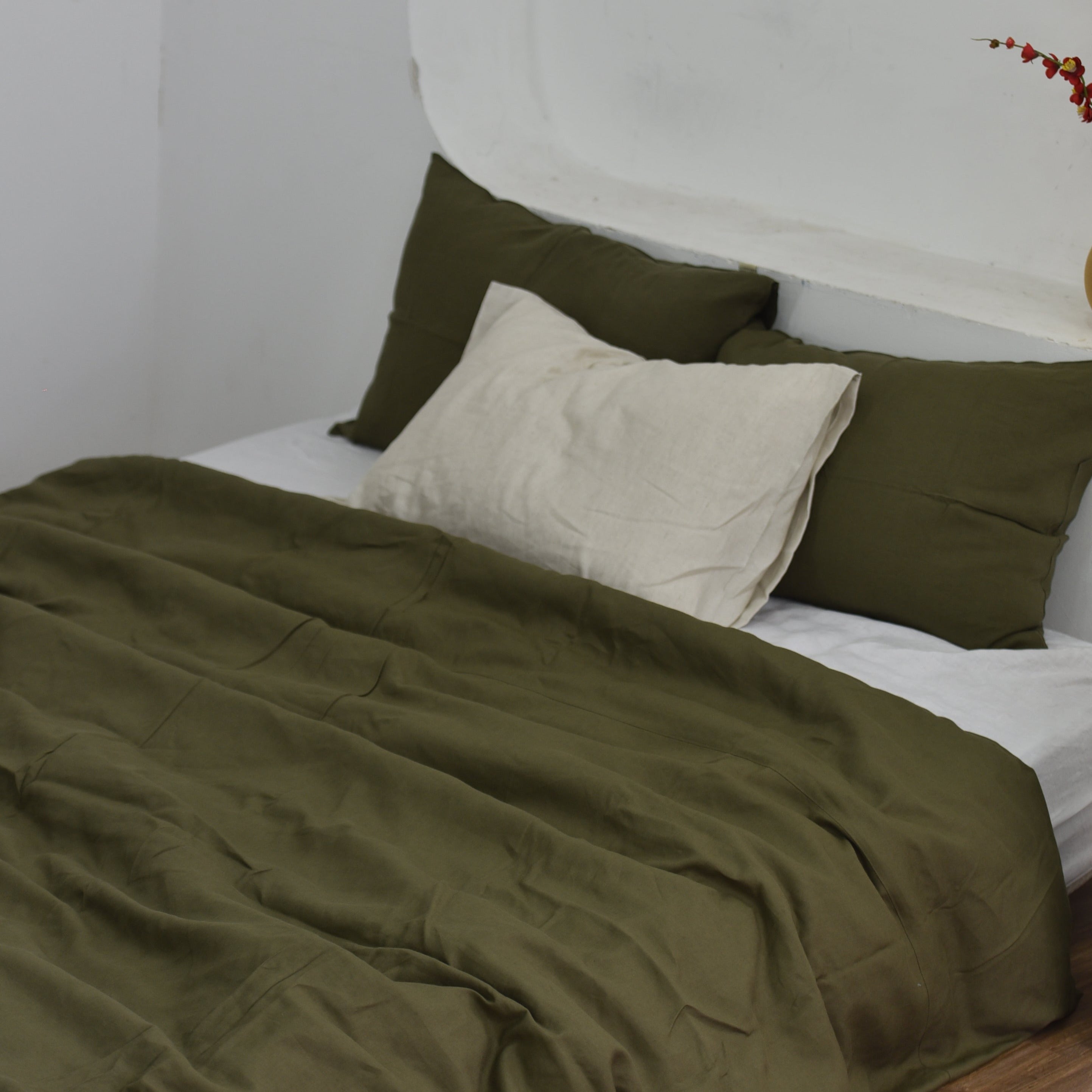Juniper Bamboo Linen Duvet Cover Sets 50