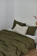 Juniper Bamboo Linen Standard Jumbo Custom Pillowcases
