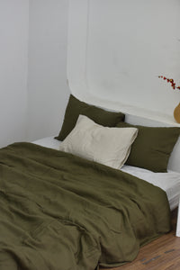 Juniper Bamboo Linen Standard Jumbo Custom Pillowcases