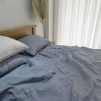 Denim Bamboo Linen Bedding Sets