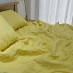 Butter Bamboo Linen Bedding Sets