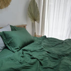 Pine Bamboo Linen Bedding Sets