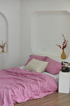 Bamboo Linen Duvet Cover - Taffy