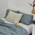 Bamboo Linen Pillowcases - Aegean