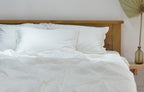 White Bamboo Linen Pillowcases