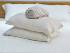 Rice Bamboo Linen Duvet Cover Sets 03