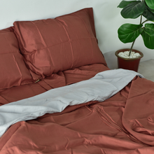 Load image into Gallery viewer, Brick Bamboo Linen Bedding Sets
