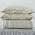 Bamboo Linen Duvet Cover - Rice